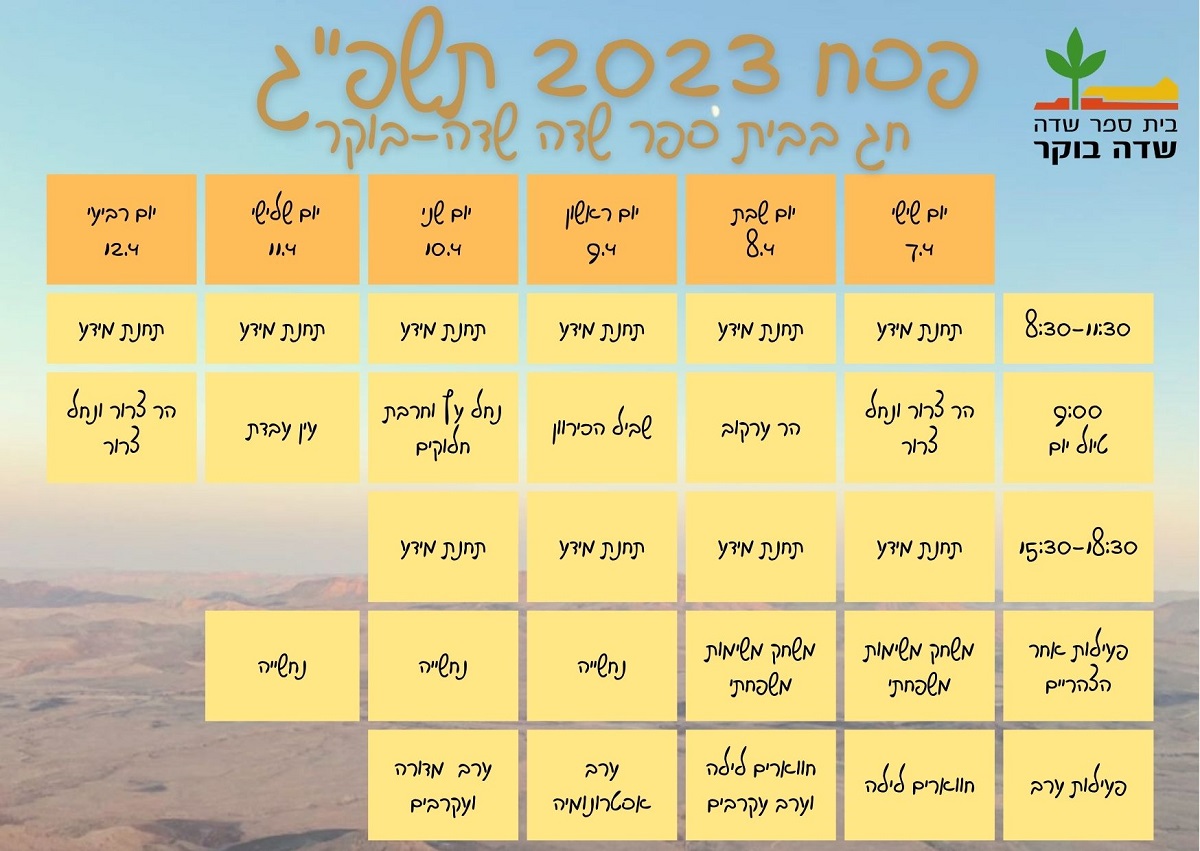 פסח 2023